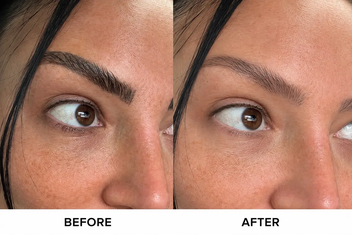 Microblading Brow Removal